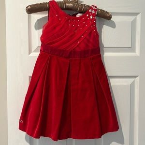 American Girl holiday ?2019 red velvet dress size 6